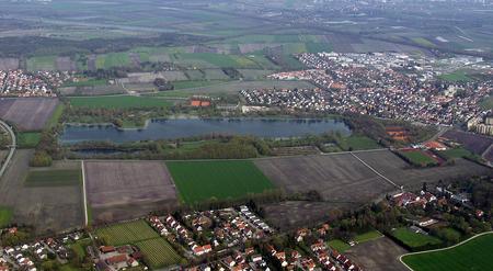 Karlsfelder See Luftbild