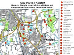 Karte der Biotope in Karlsfeld