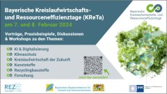 Bayerische Kreislaufwirtschaft und Ressourceneffizienztage (KReTa)