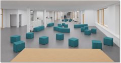 Startschuss für das neue Gymnasium Karlsfeld!:_Innenansicht